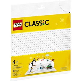 ასაწყობი კონსტრუქცია Lego 11010 Classic Baseplate White